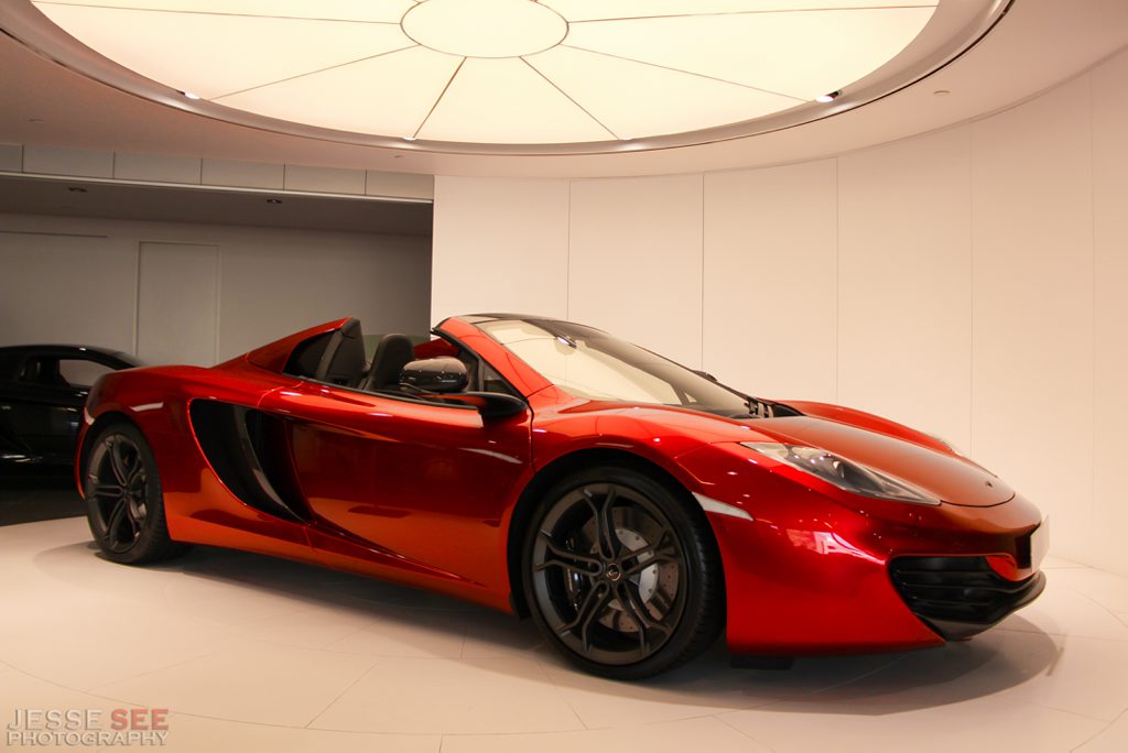 The 2012 McLaren MP4-12C Spider. The 2012 McLaren MP4-12C Spider.